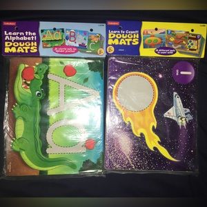 New Dough Mats- Learn to Count & Learn the Alphabet